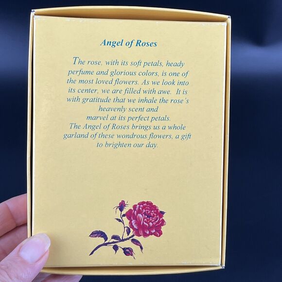 Angel Of Roses Pipka's Earth Angels Resin Ornament #11502 w/ Box - Picture 10 of 11